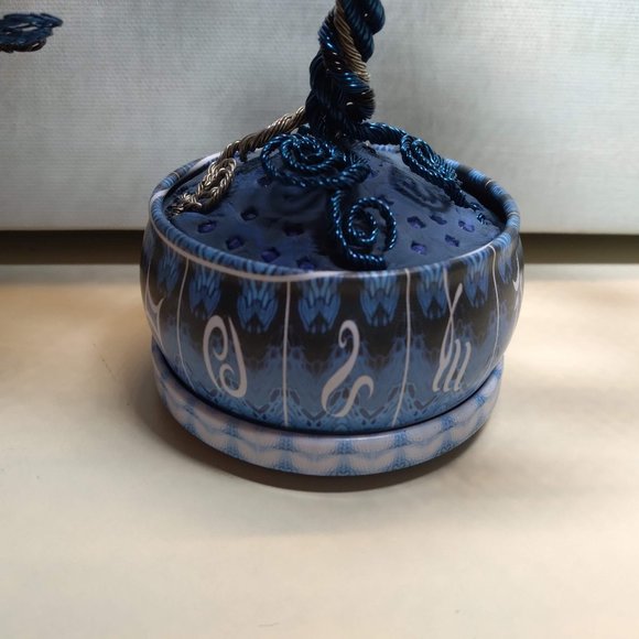 Blue, Silver, White & Black Bonsai Wire Tree (Tree of Life, Joshua Tree) - Picture 6 of 14